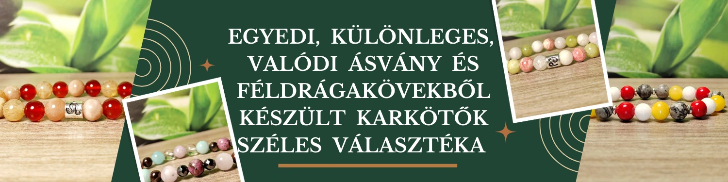 Ásvány Karkötő - Gyógyító Ásvány Webáruház